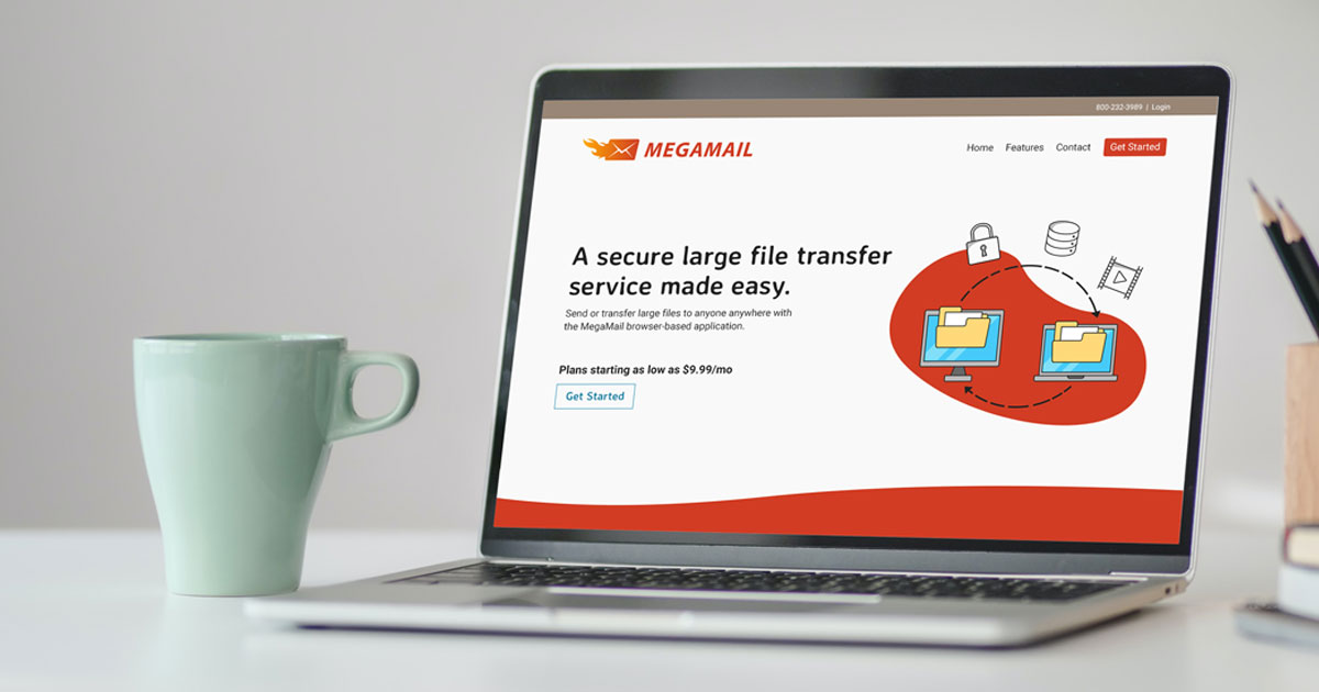 MegaMail File Transfer Service